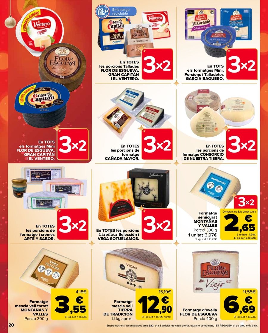 Ofertas de Carrefour España de 17 a 31 diciembre 2024 Ofertas 3x2