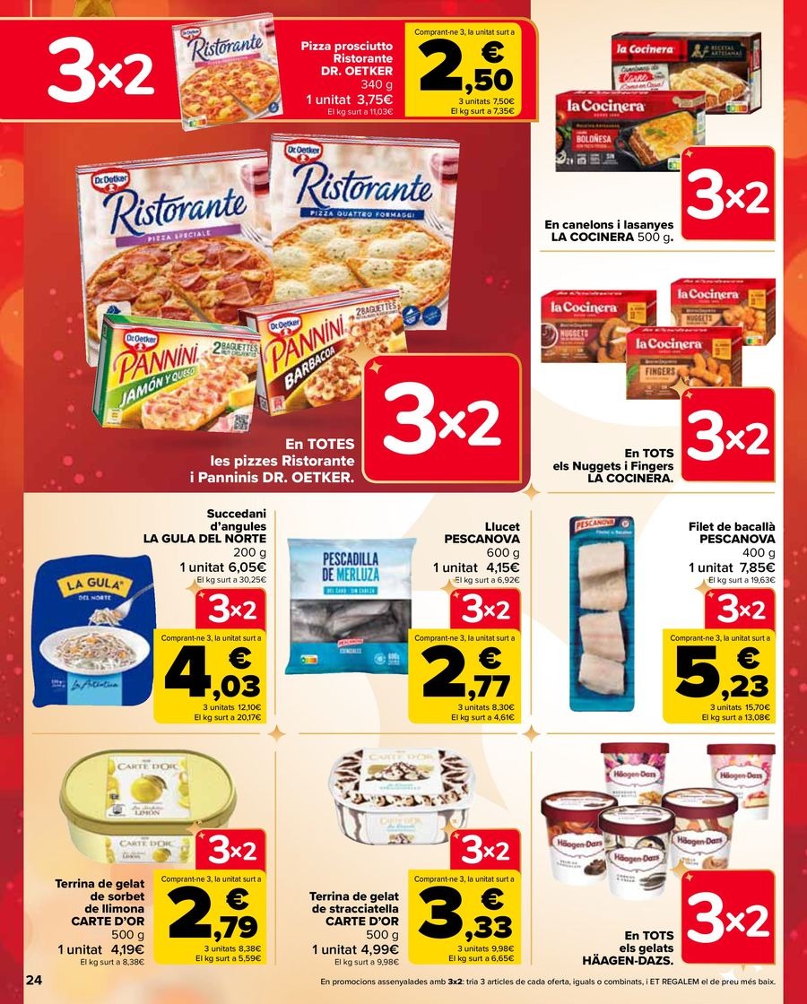 Ofertas de Carrefour España de 17 a 31 diciembre 2024 Ofertas 3x2