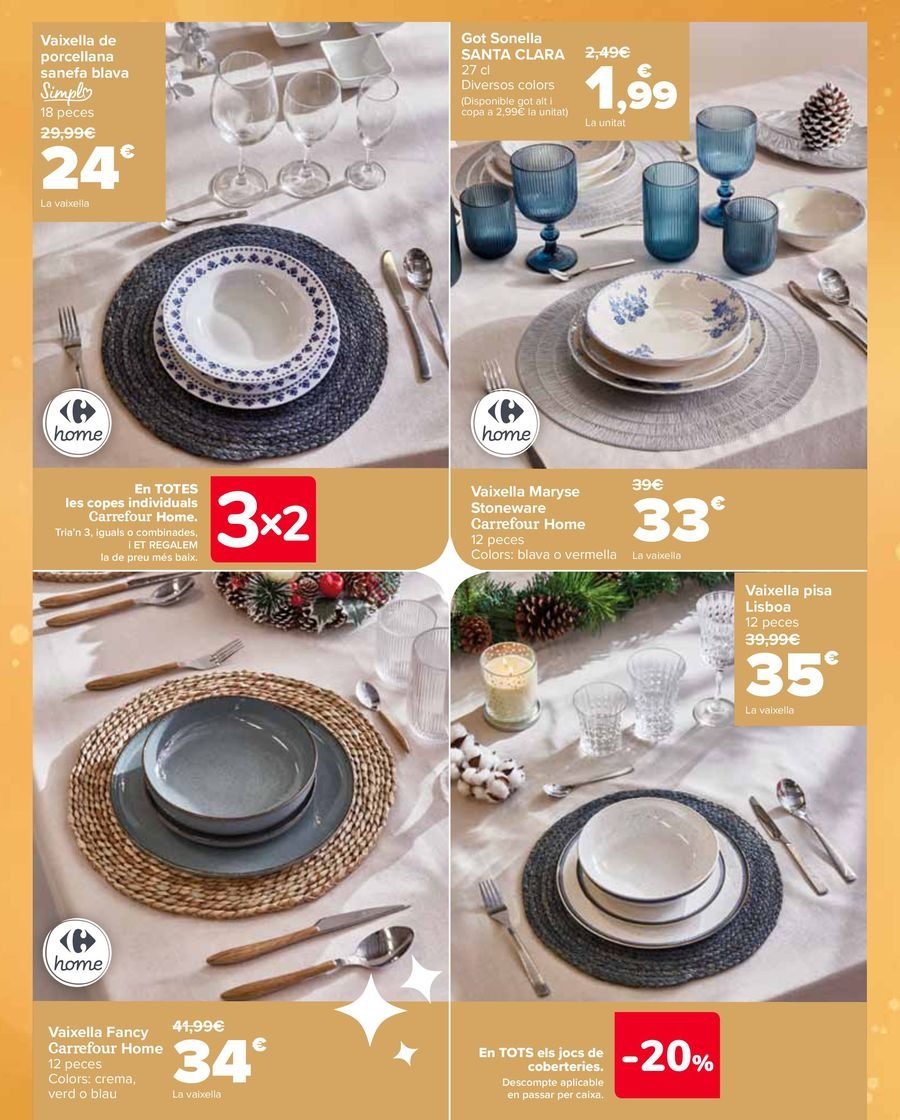 Ofertas de Carrefour España de 17 a 31 diciembre 2024 Ofertas 3x2