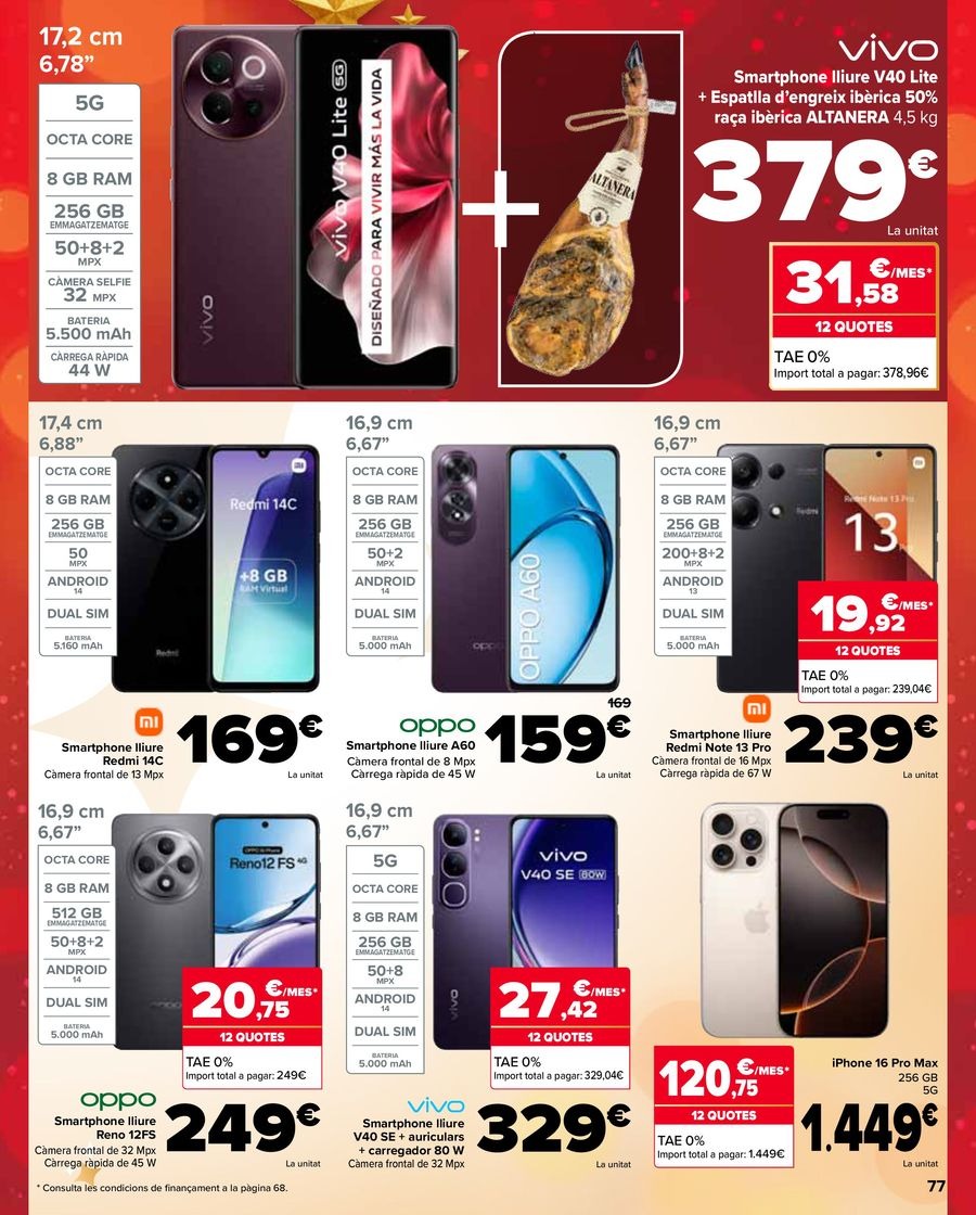 Ofertas de Carrefour España de 17 a 31 diciembre 2024 Ofertas 3x2