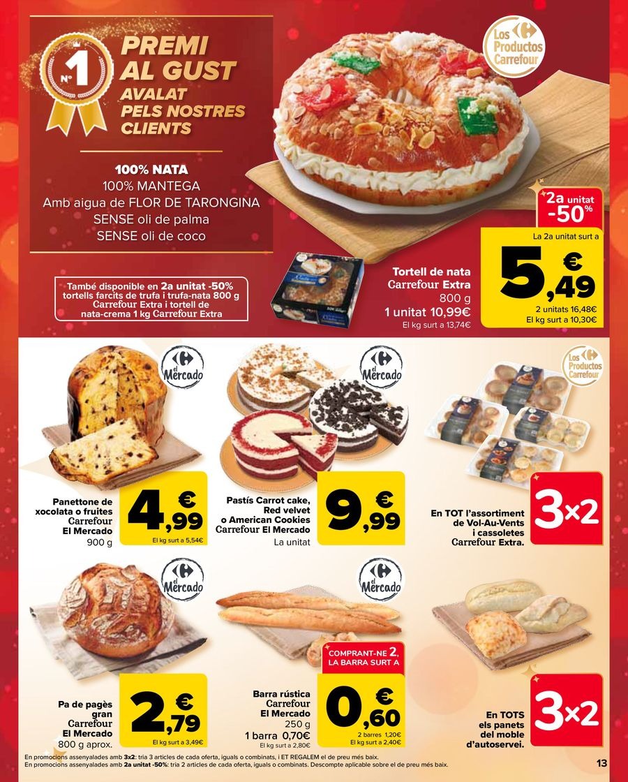 Ofertas de Carrefour España de 17 a 31 diciembre 2024 Ofertas 3x2