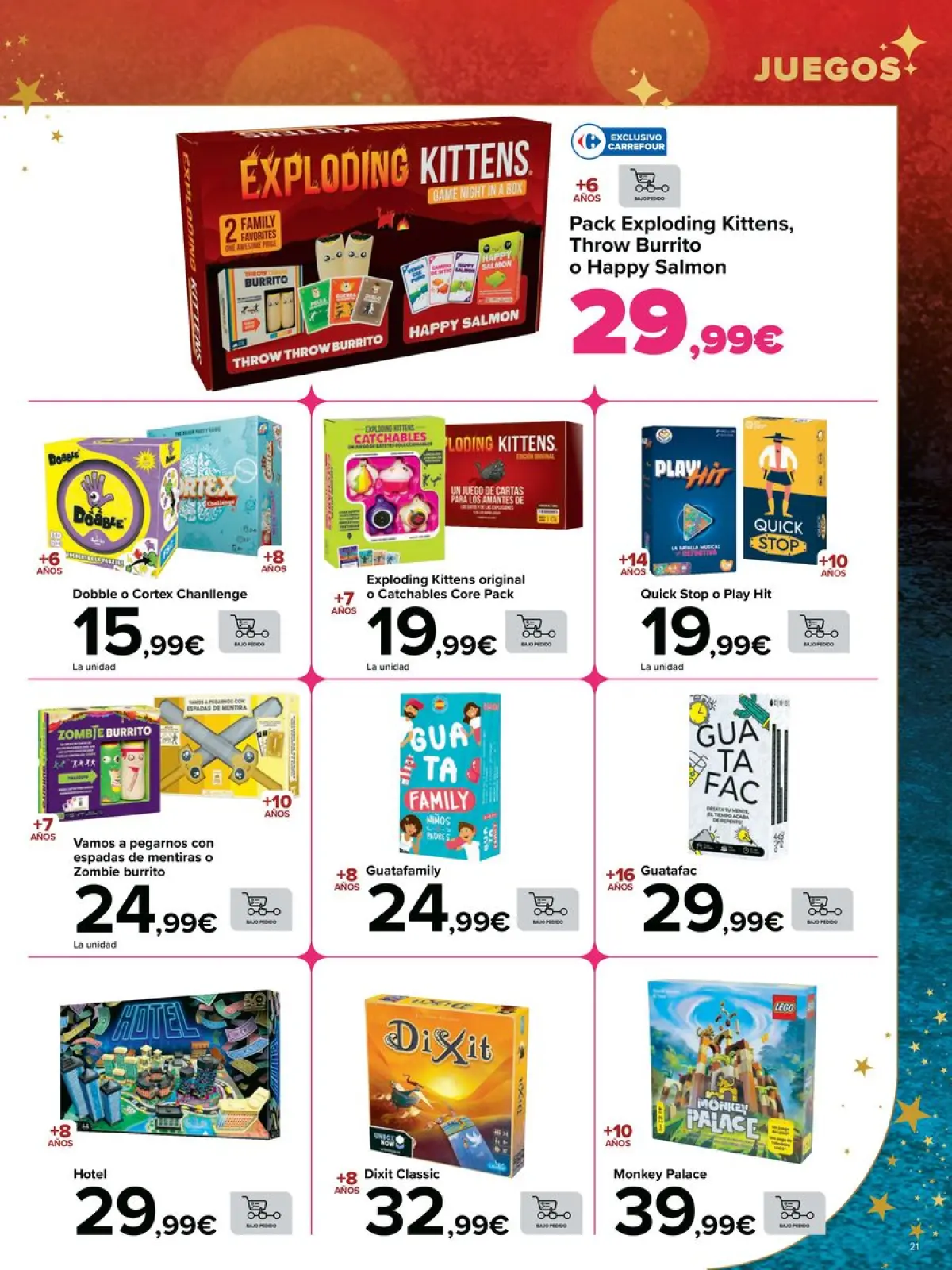 Página 21 en Ofertas de juegos en Carrefour España
