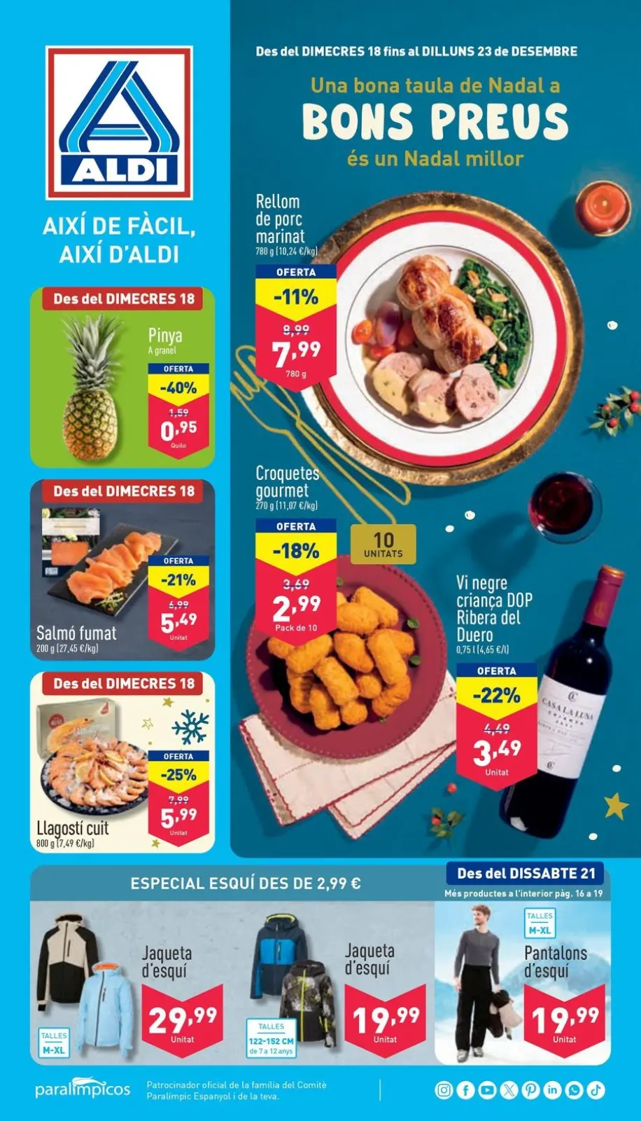 صفحة 1 ضمن العروض الإسبوعية في ألدي إسبانيا
