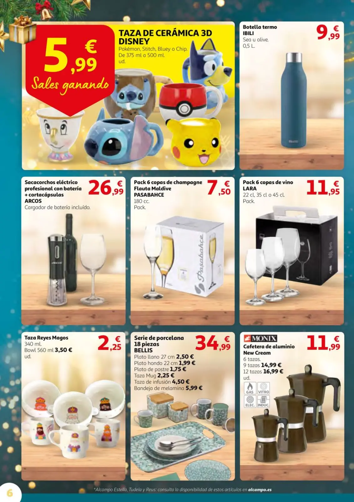 Página 6 en ofertas de navidad en Alcampo España