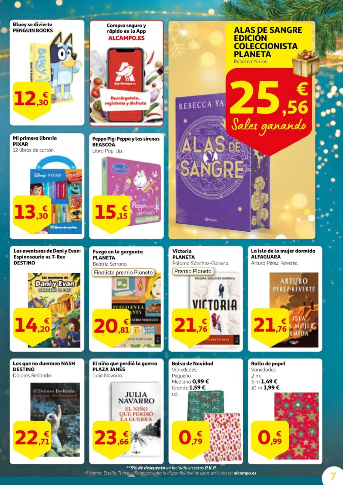 Página 7 en ofertas de navidad en Alcampo España