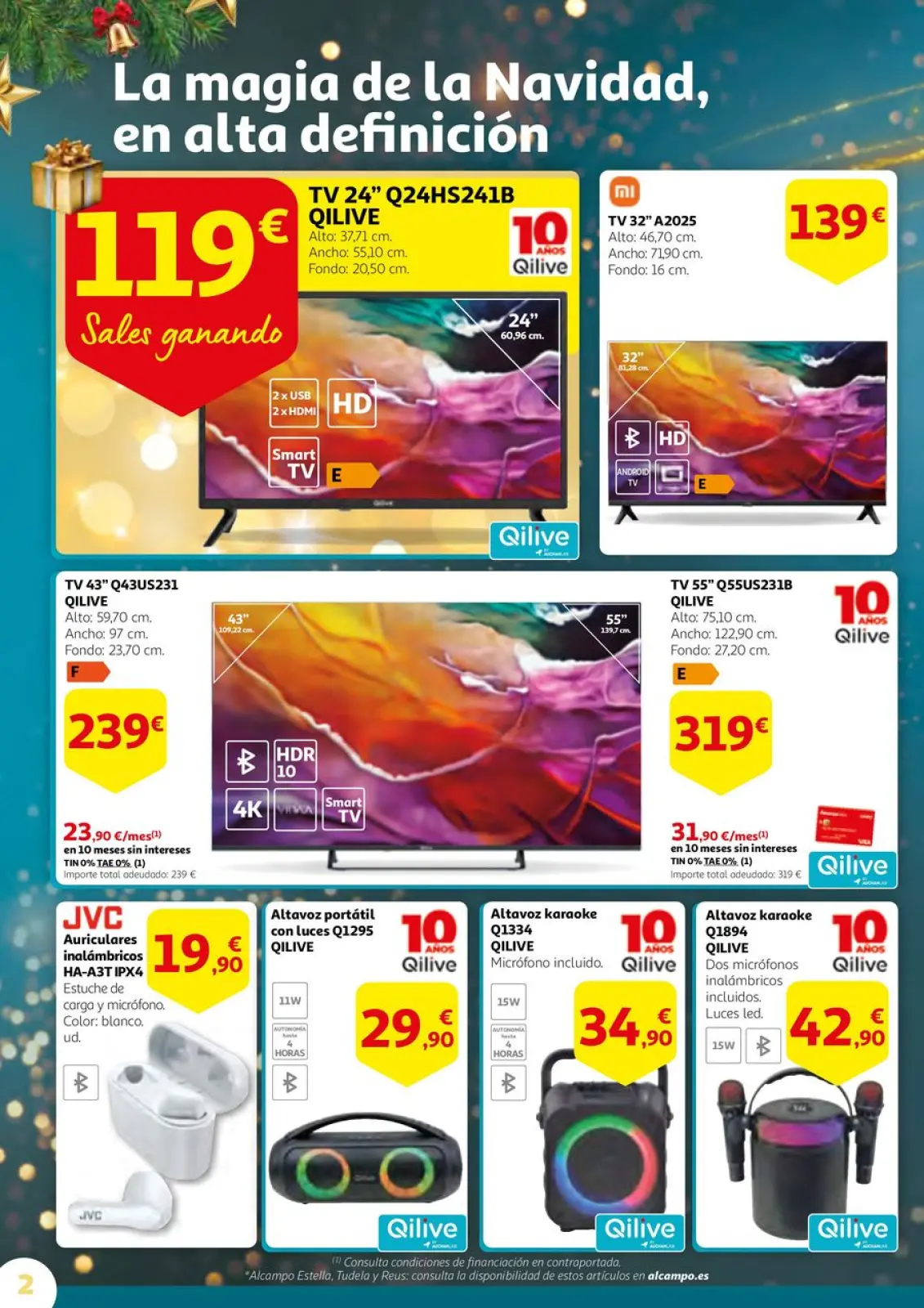 Página 2 en ofertas de navidad en Alcampo España