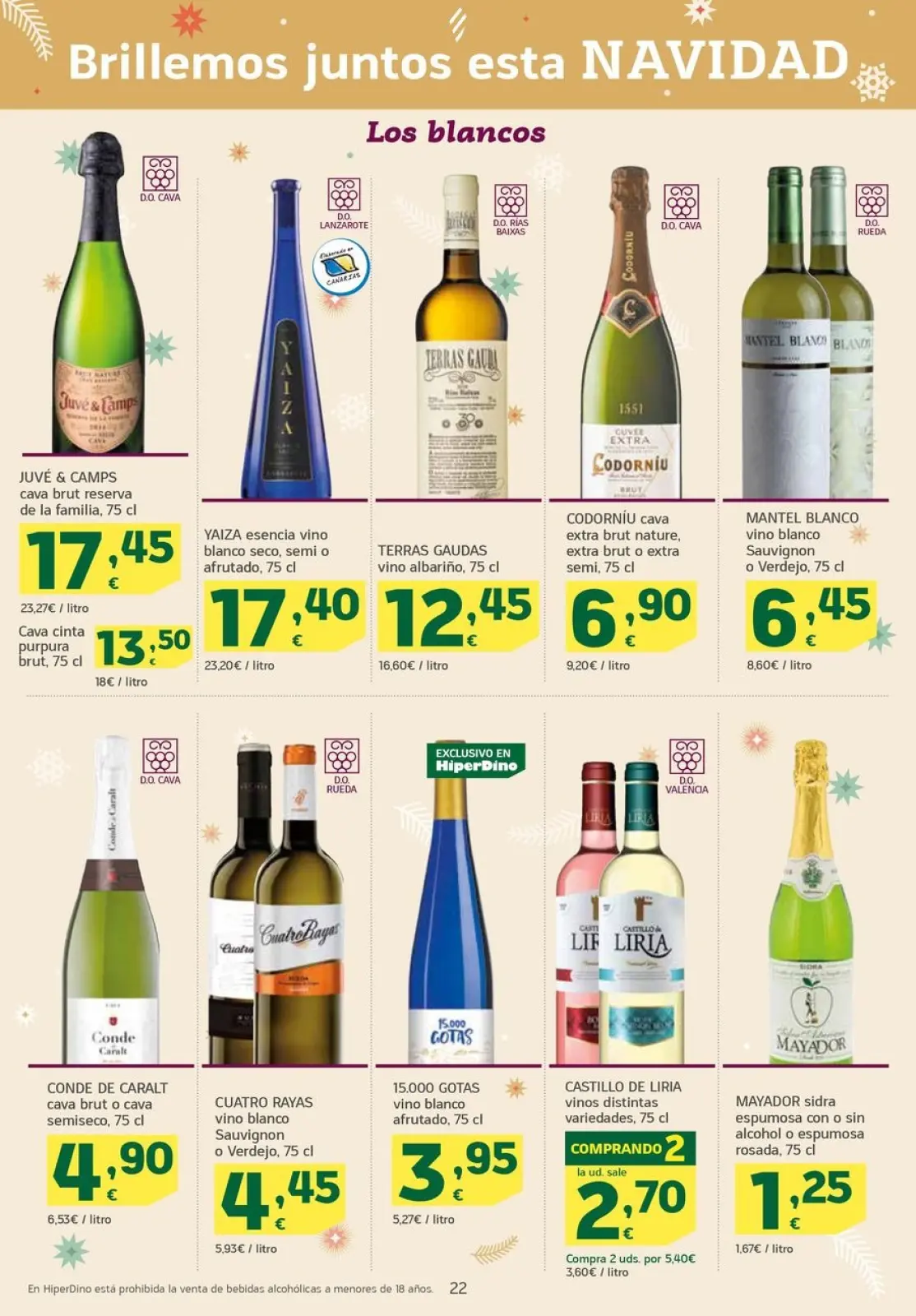 صفحة 22 ضمن عروض جديدة في هايبر دينو إسبانيا
