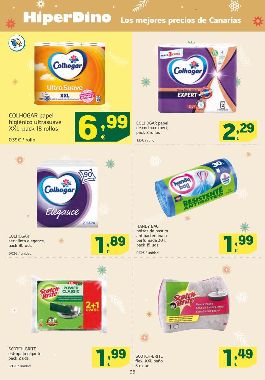 Ofertas de HiperDino España de 19 a 25 diciembre 2024 Nuevas ofertas