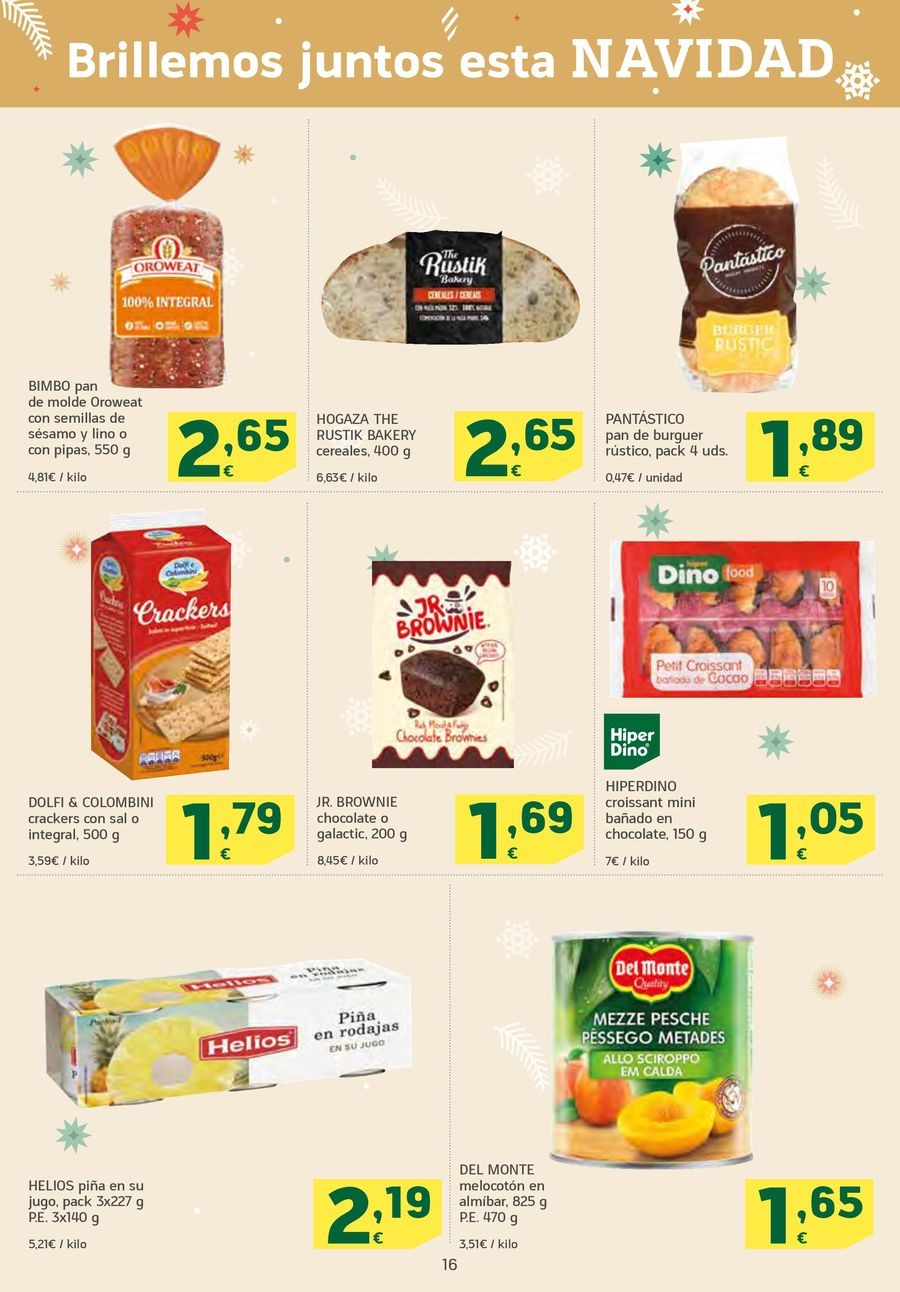 Ofertas de HiperDino España de 19 a 25 diciembre 2024 Nuevas ofertas