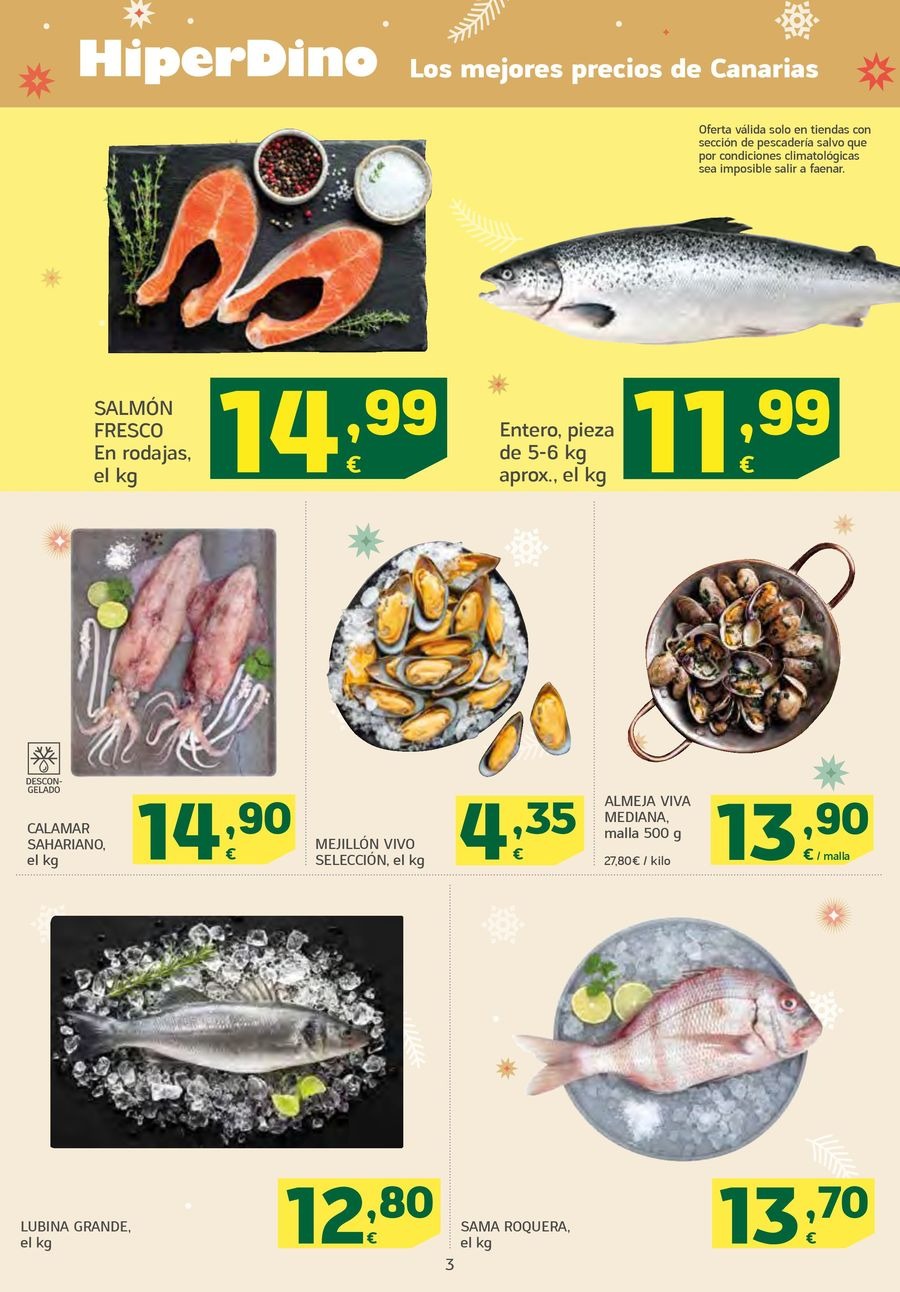 Ofertas de HiperDino España de 19 a 25 diciembre 2024 Nuevas ofertas