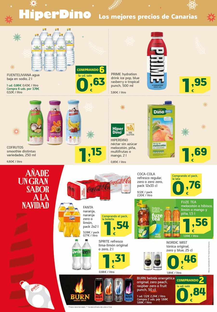Ofertas de HiperDino España de 19 a 25 diciembre 2024 Nuevas ofertas