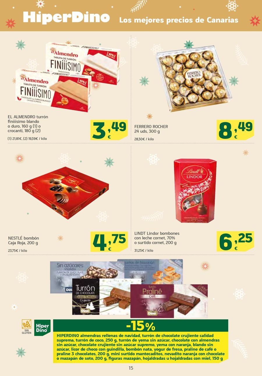 Ofertas de HiperDino España de 19 a 25 diciembre 2024 Nuevas ofertas