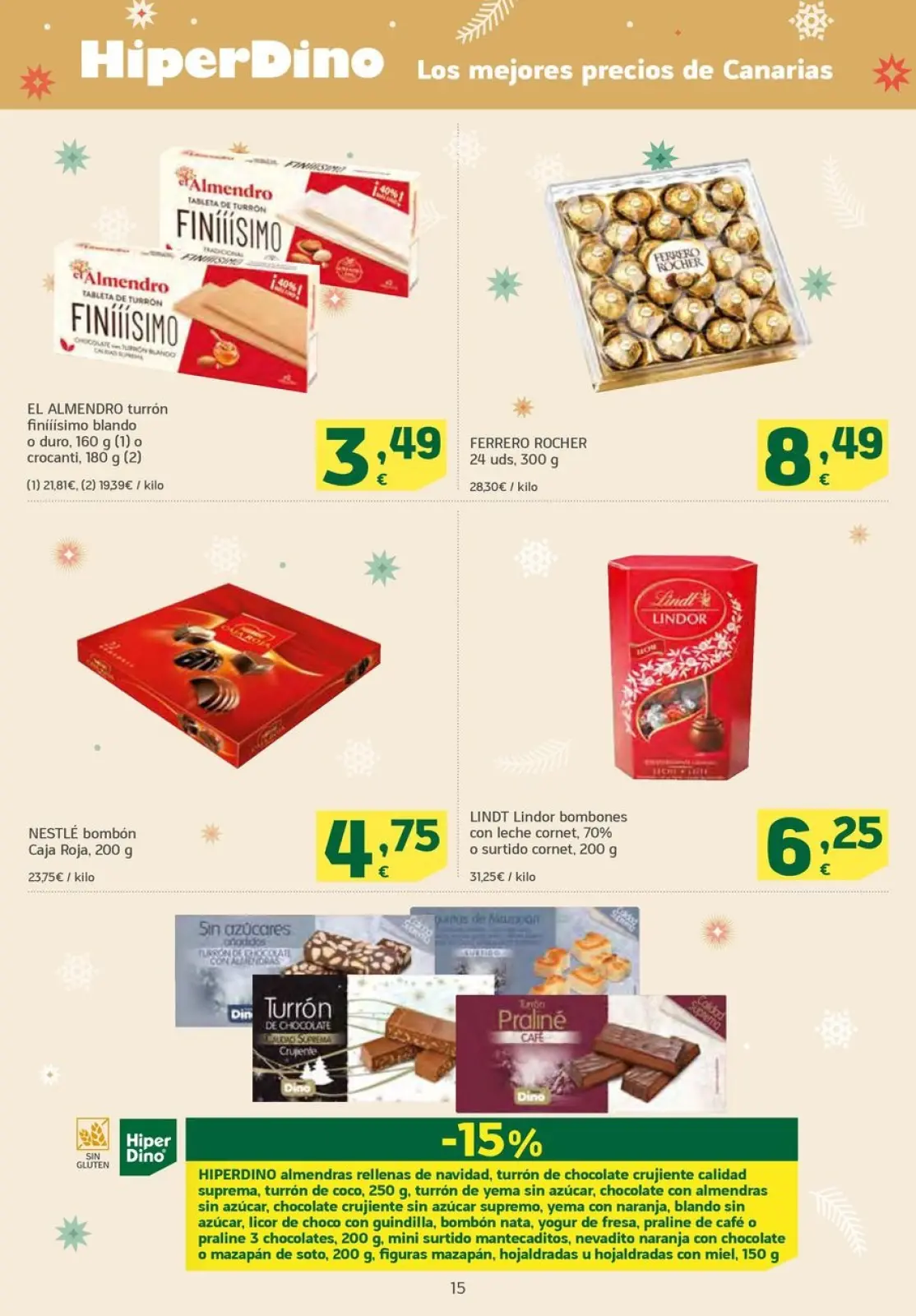 صفحة 15 ضمن عروض جديدة في هايبر دينو إسبانيا