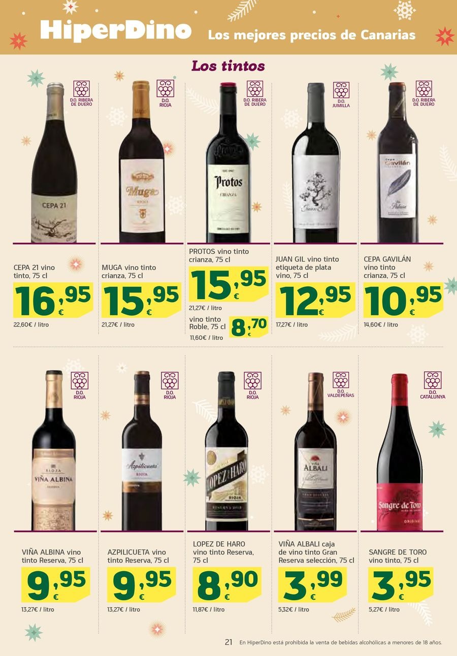 Ofertas de HiperDino España de 19 a 25 diciembre 2024 Nuevas ofertas