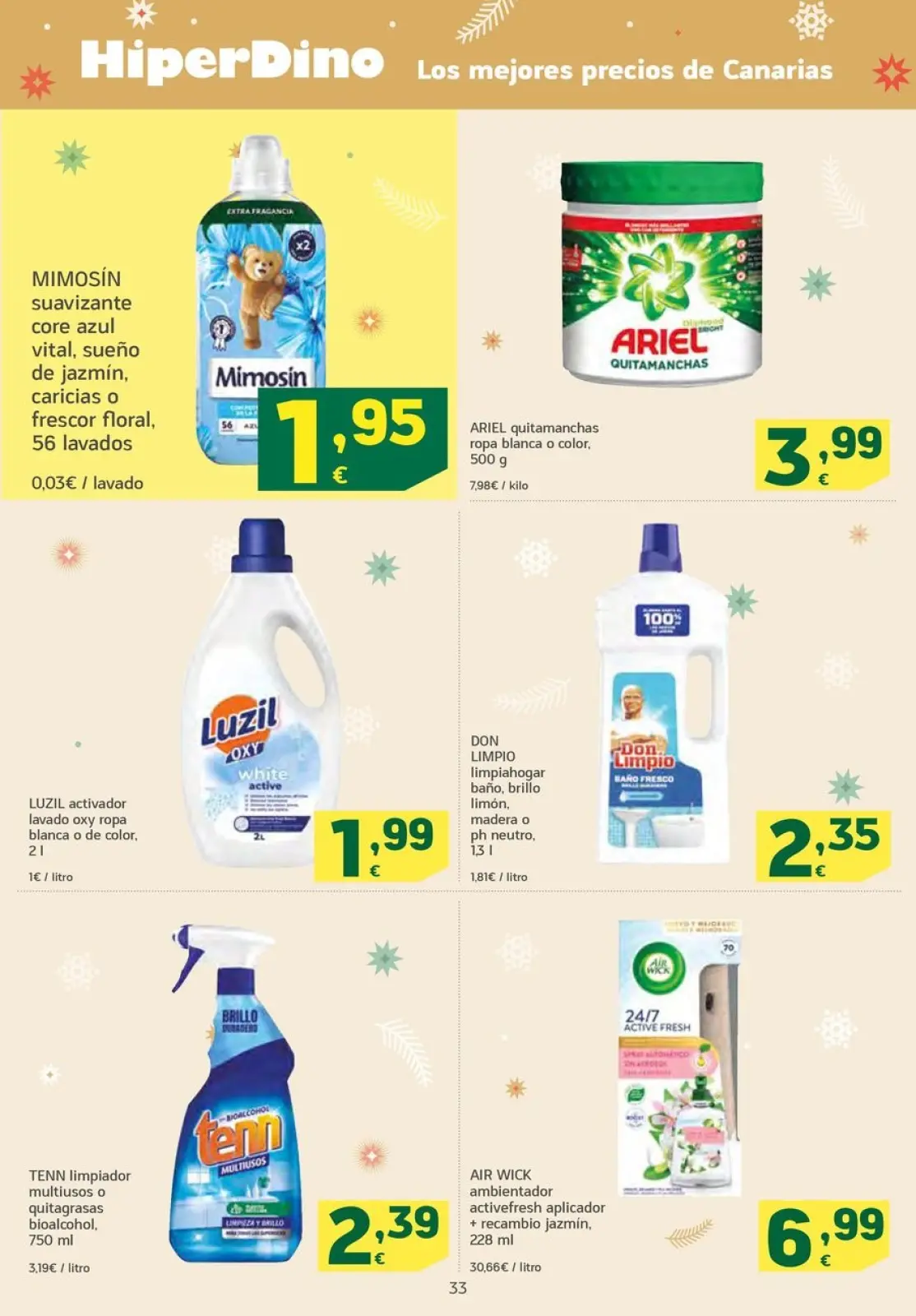 صفحة 33 ضمن عروض جديدة في هايبر دينو إسبانيا