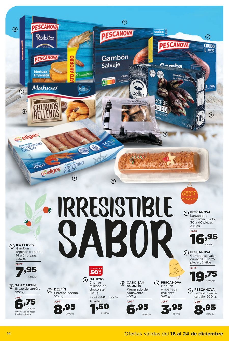 Ofertas de ‎Alimerka Supermercados‎ España de 16 a 24 diciembre 2024 Nuevas ofertas