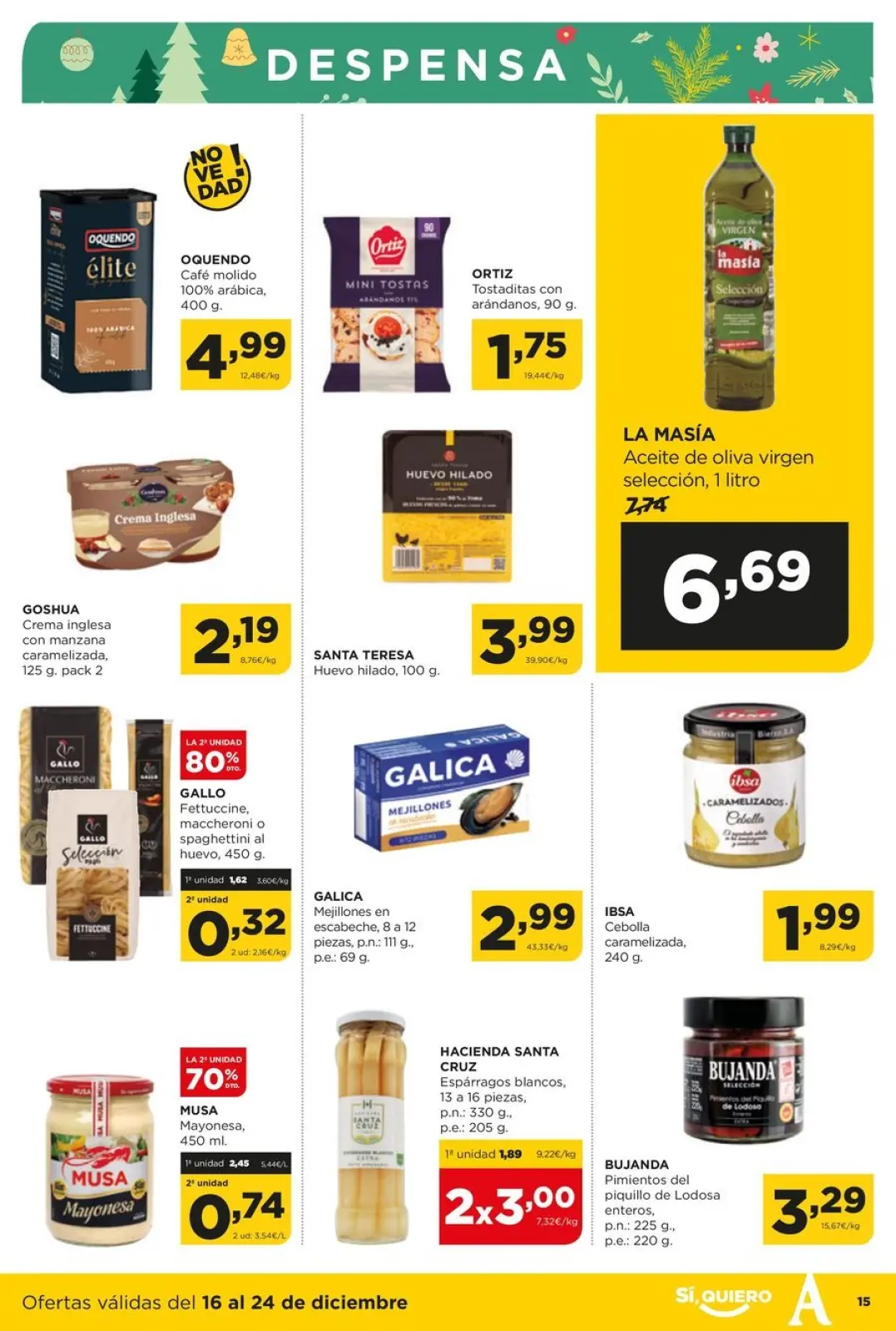 Página 15 en Nuevas ofertas en ‎Alimerka Supermercados‎ España