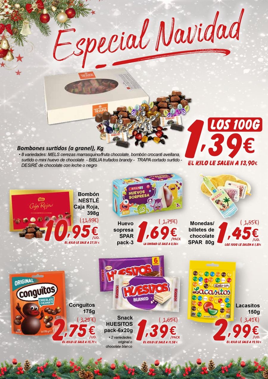 SPAR Spain Offers from 17 December to 1 January 2025 New Deals