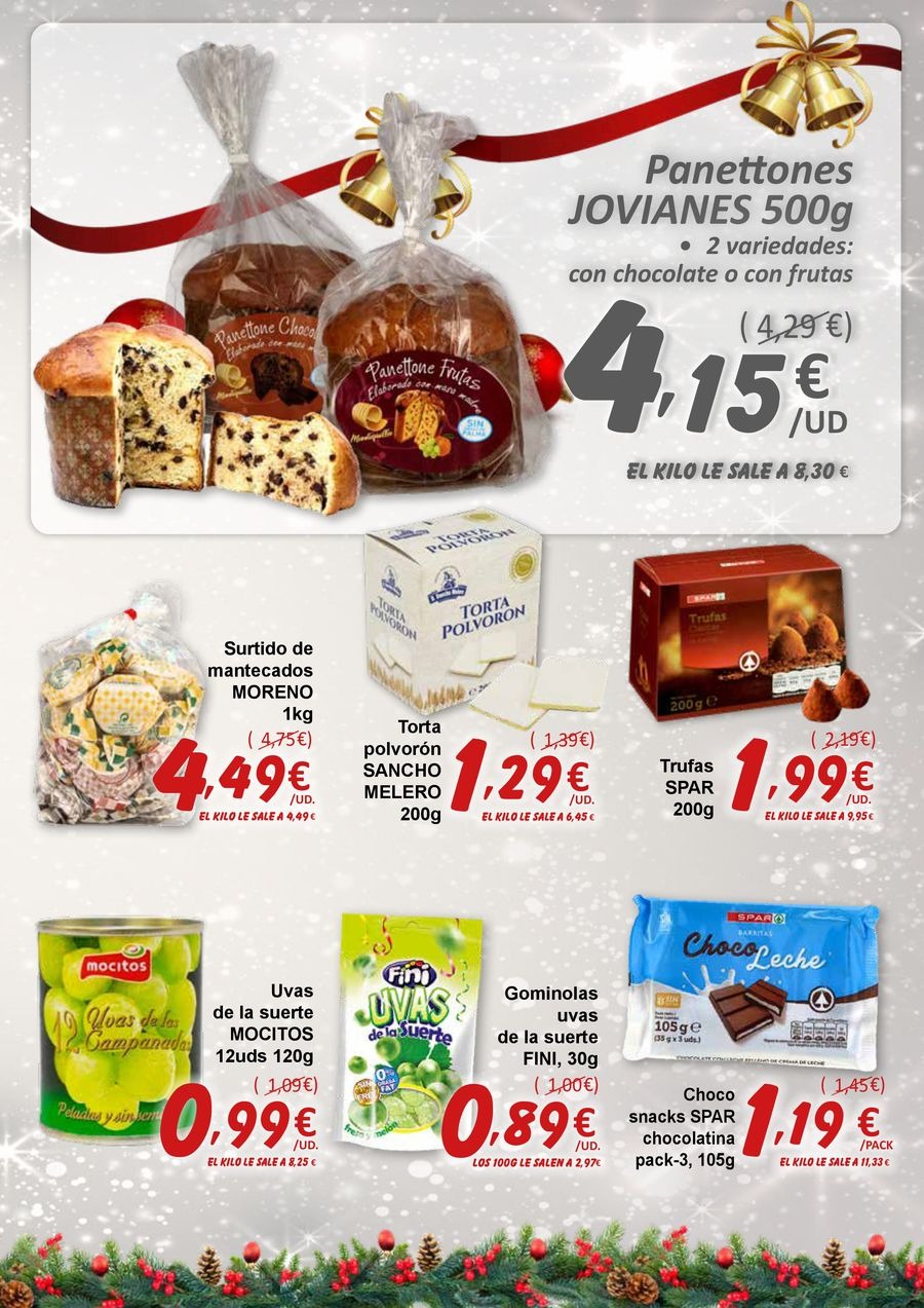 SPAR Spain Offers from 17 December to 1 January 2025 New Deals