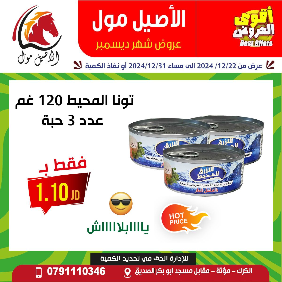 Al Aseel Mall Jordan Offers from 22 to 31 December 2024 Best Deals