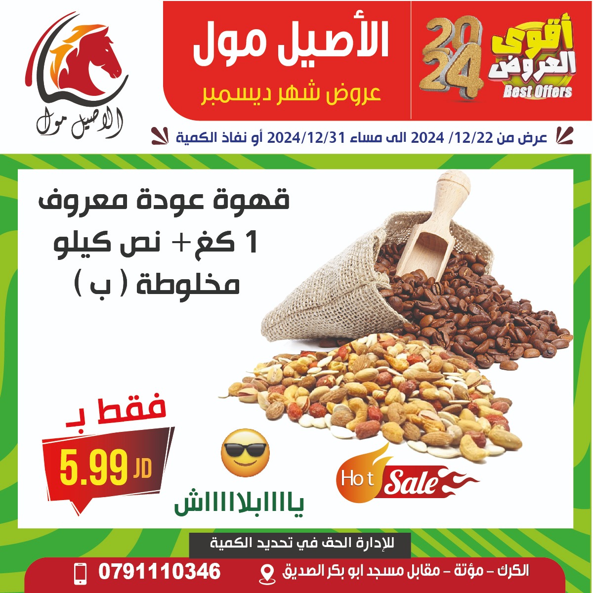 Al Aseel Mall Jordan Offers from 22 to 31 December 2024 Best Deals
