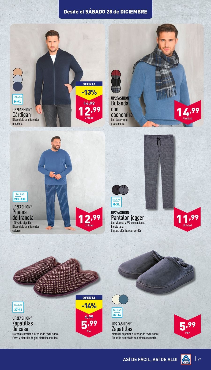 Ofertas de ALDI España de 24 a 31 diciembre 2024 ofertas semanales