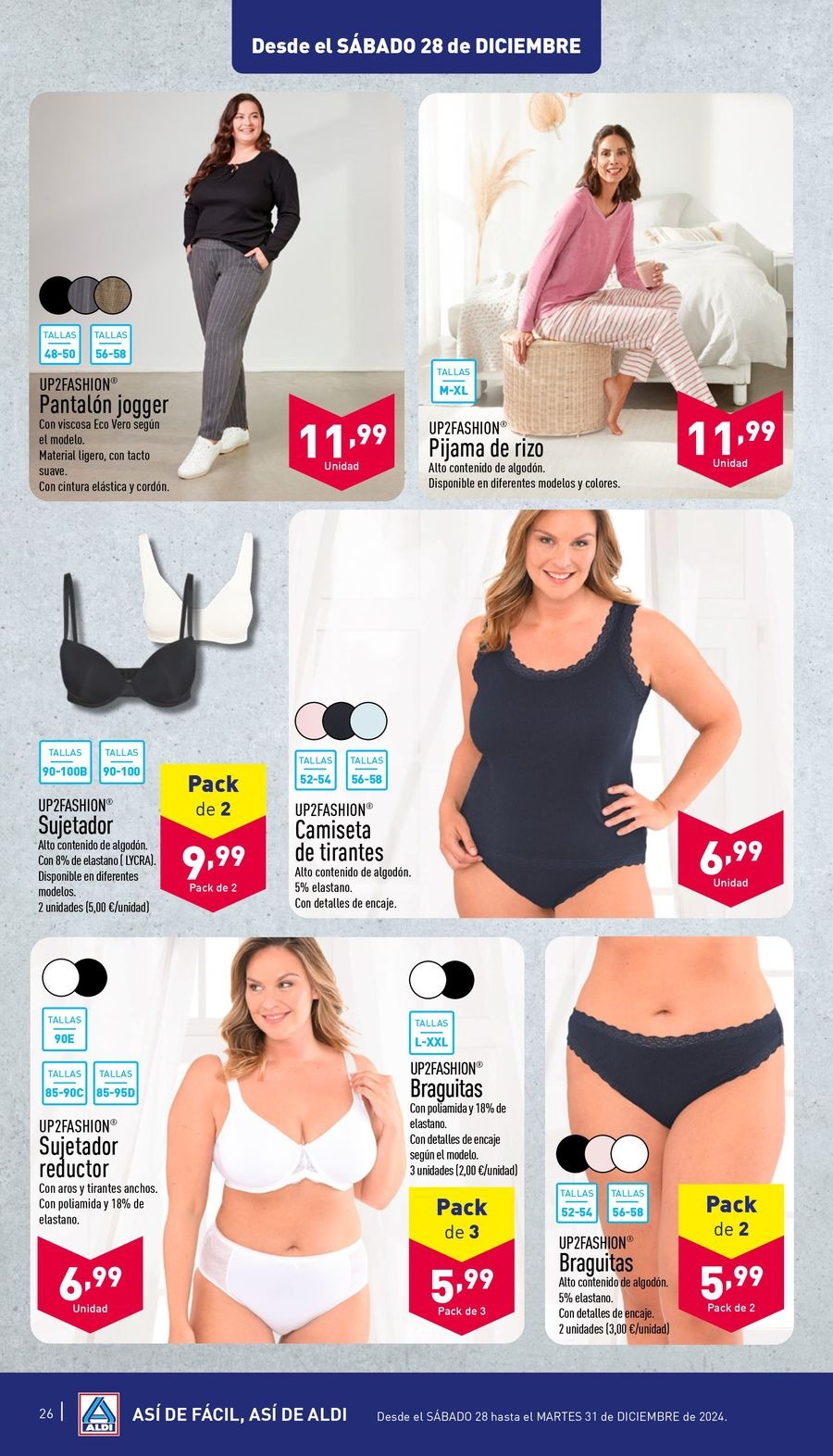 Ofertas de ALDI España de 24 a 31 diciembre 2024 ofertas semanales