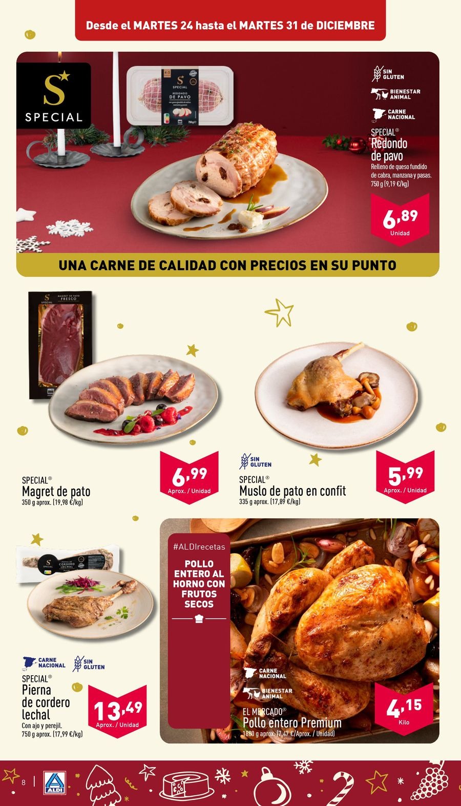 Ofertas de ALDI España de 24 a 31 diciembre 2024 ofertas semanales
