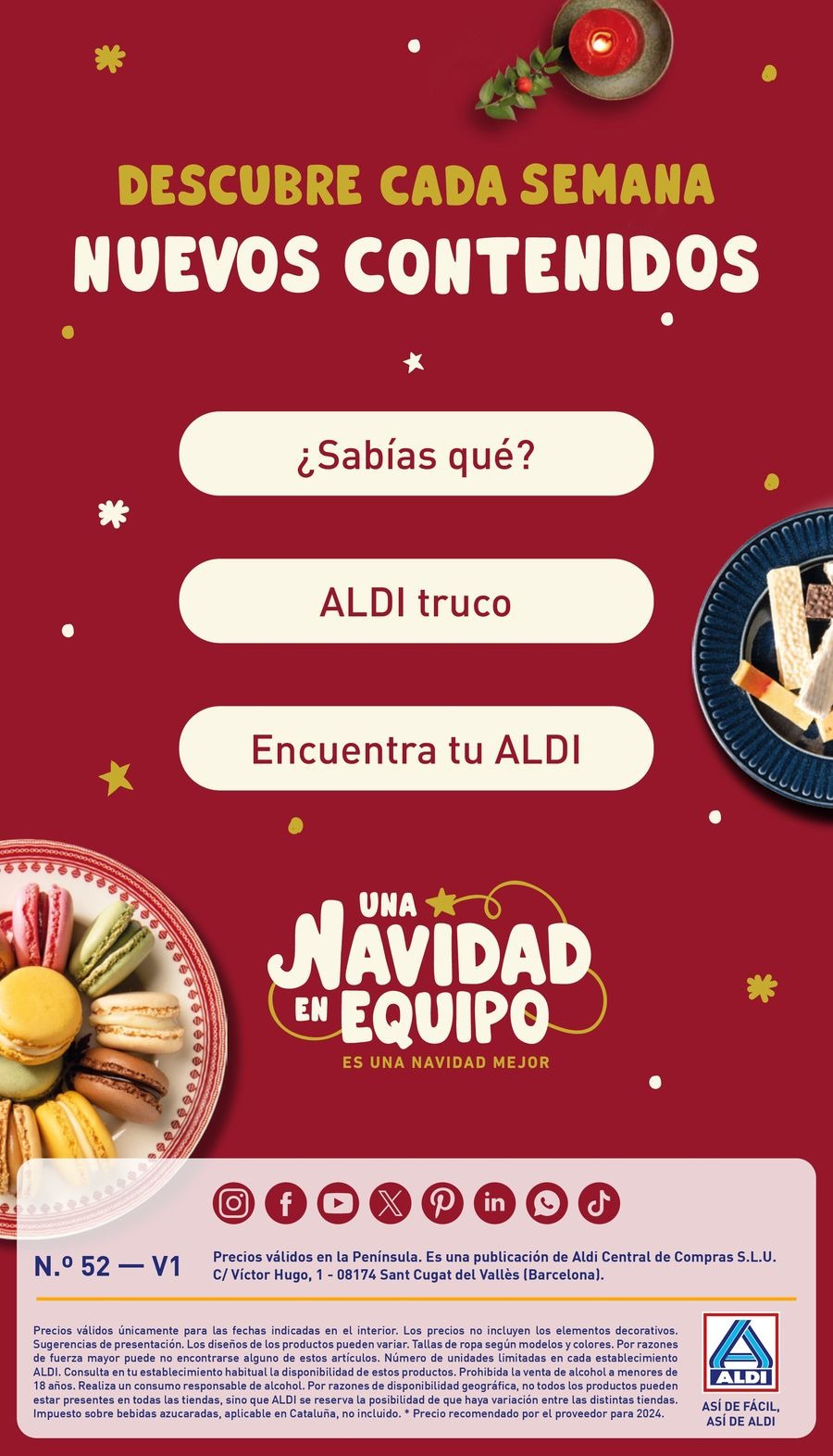 Ofertas de ALDI España de 24 a 31 diciembre 2024 ofertas semanales