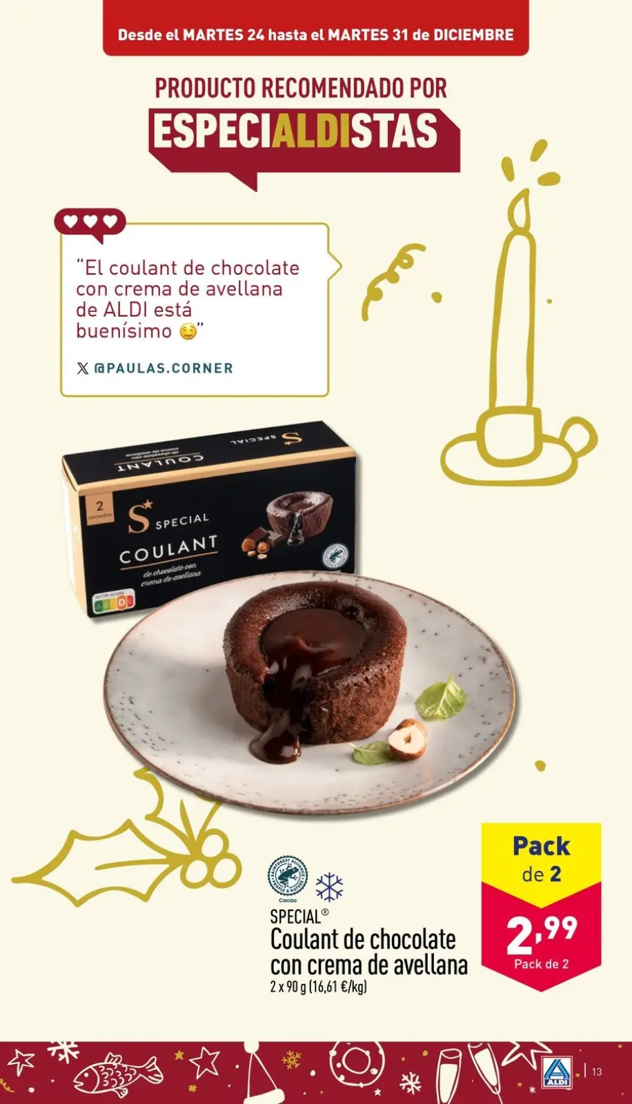 صفحة 13 ضمن العروض الإسبوعية في ألدي إسبانيا