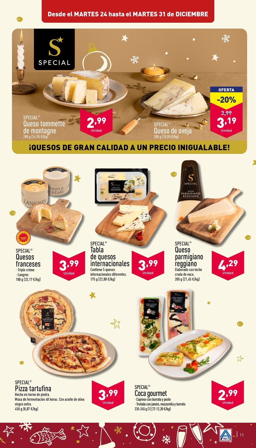 Ofertas de ALDI España de 24 a 31 diciembre 2024 ofertas semanales
