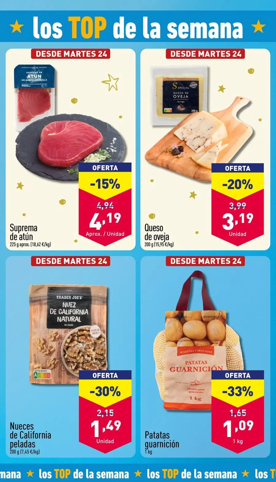 Ofertas de ALDI España de 24 a 31 diciembre 2024 ofertas semanales