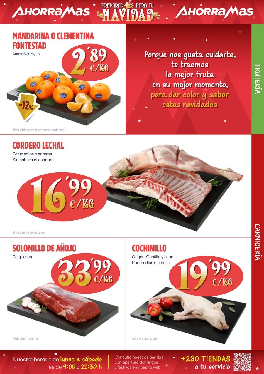 Ofertas de Ahorramas España de 26 diciembre a 1 enero 2025 Ofertas Preparados para tu Navidad