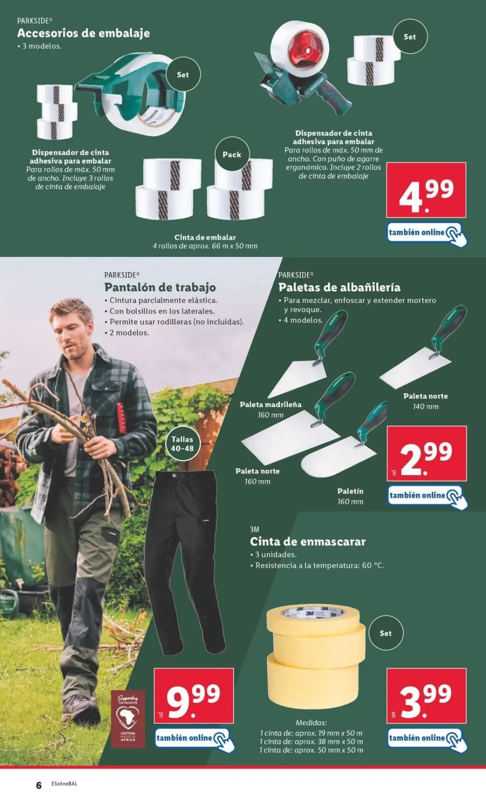 Page 6 dans Offres du bazar chez Lidl Espagne