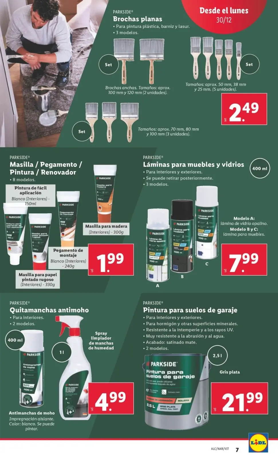 Page 7 dans Offres du bazar chez Lidl Espagne