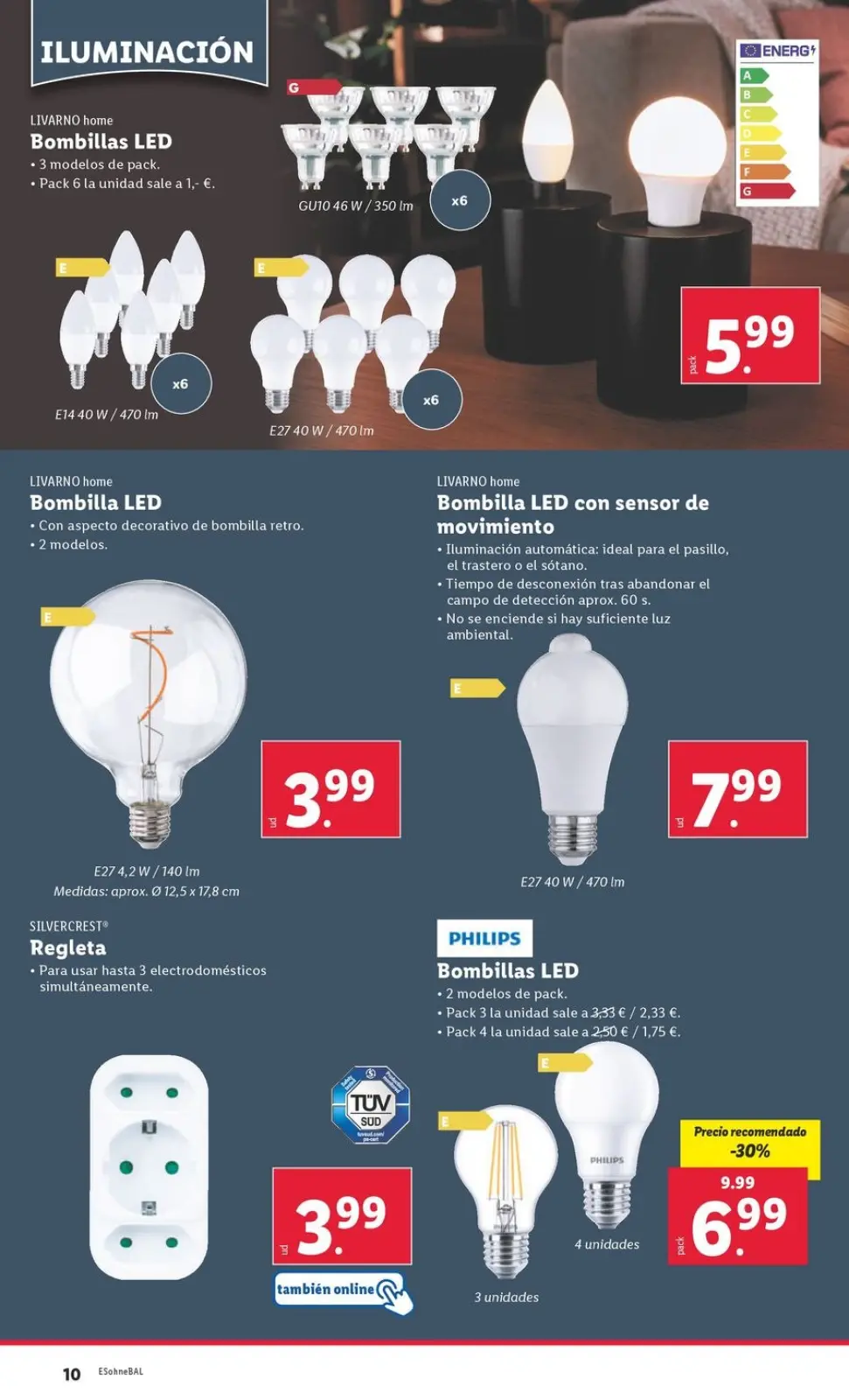 Page 10 dans Offres du bazar chez Lidl Espagne