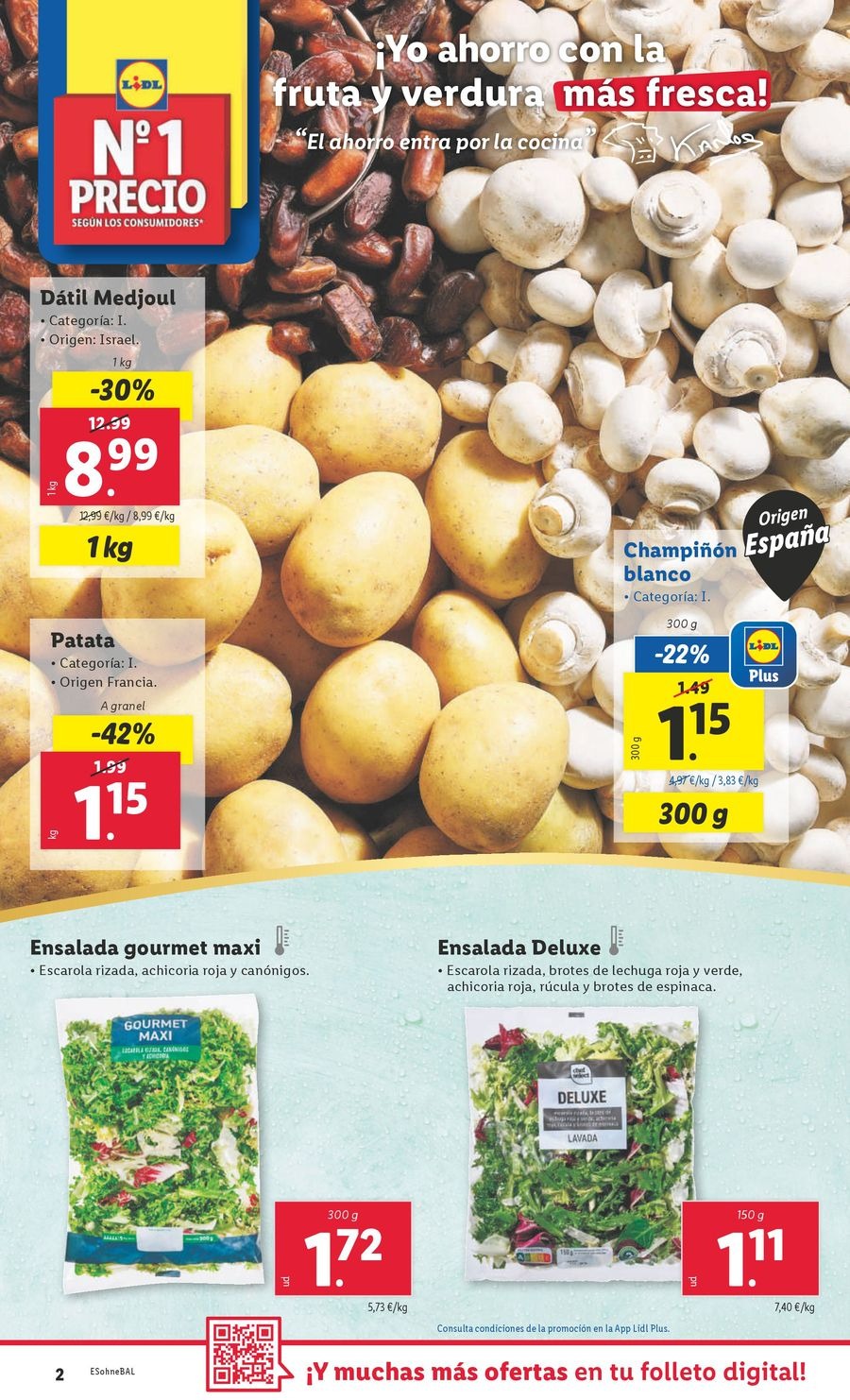 Ofertas de Lidl España de 30 diciembre a 5 enero 2025 ofertas semanales
