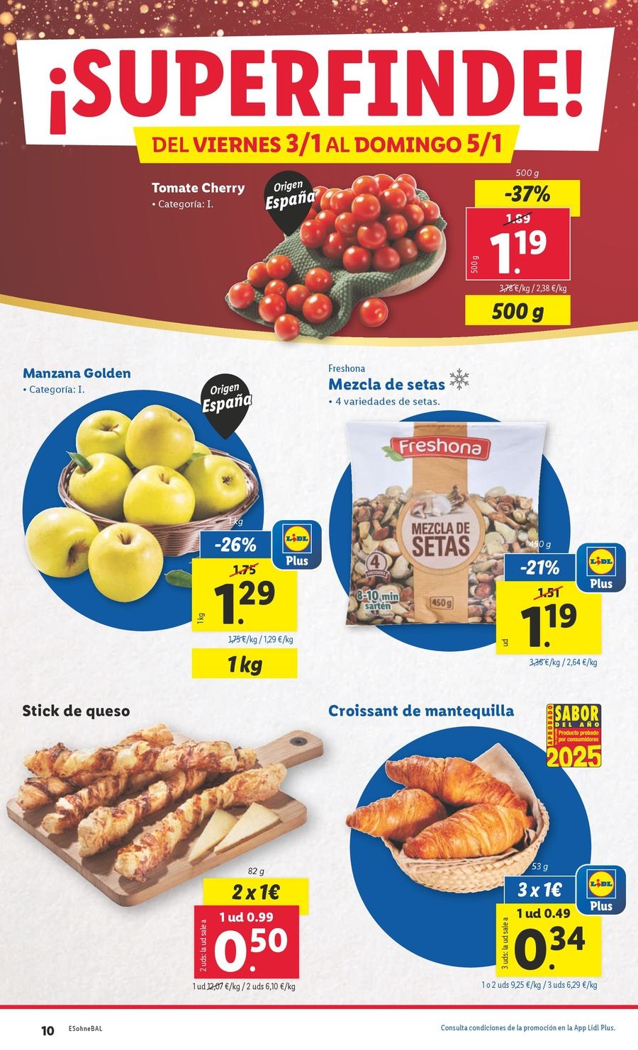 Ofertas de Lidl España de 30 diciembre a 5 enero 2025 ofertas semanales