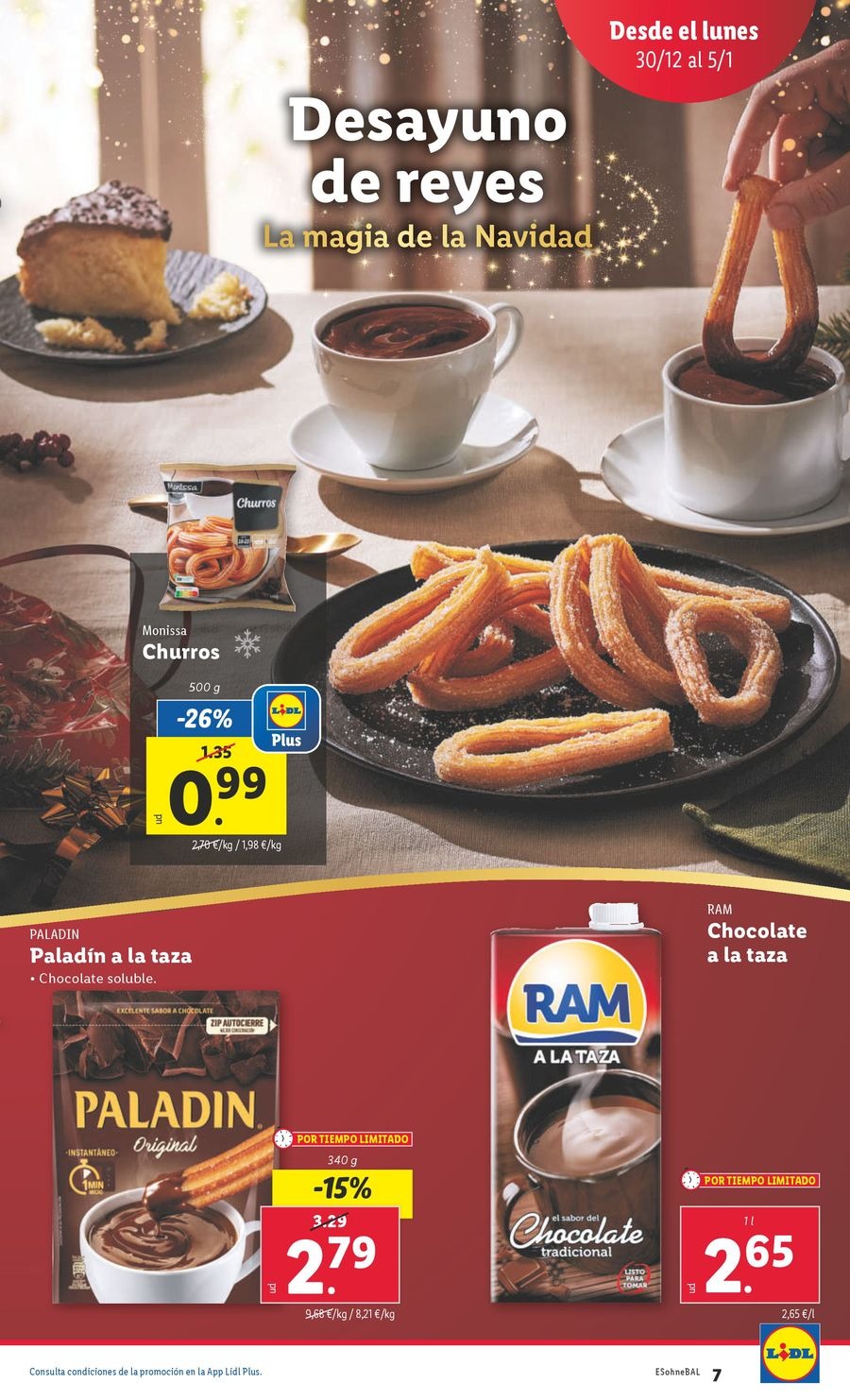 Ofertas de Lidl España de 30 diciembre a 5 enero 2025 ofertas semanales
