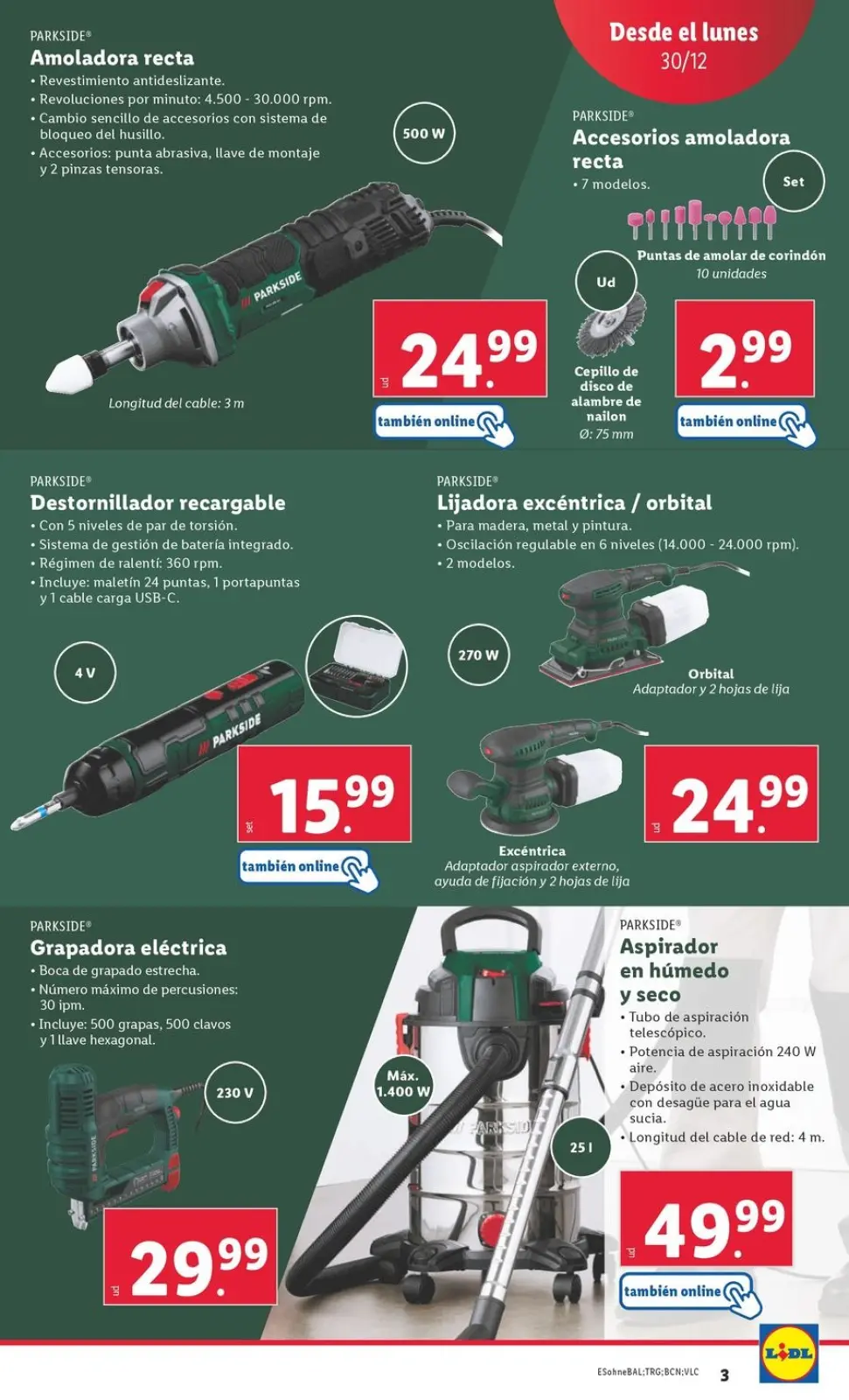 Page 23 dans Offres hebdomadaires chez Lidl Espagne