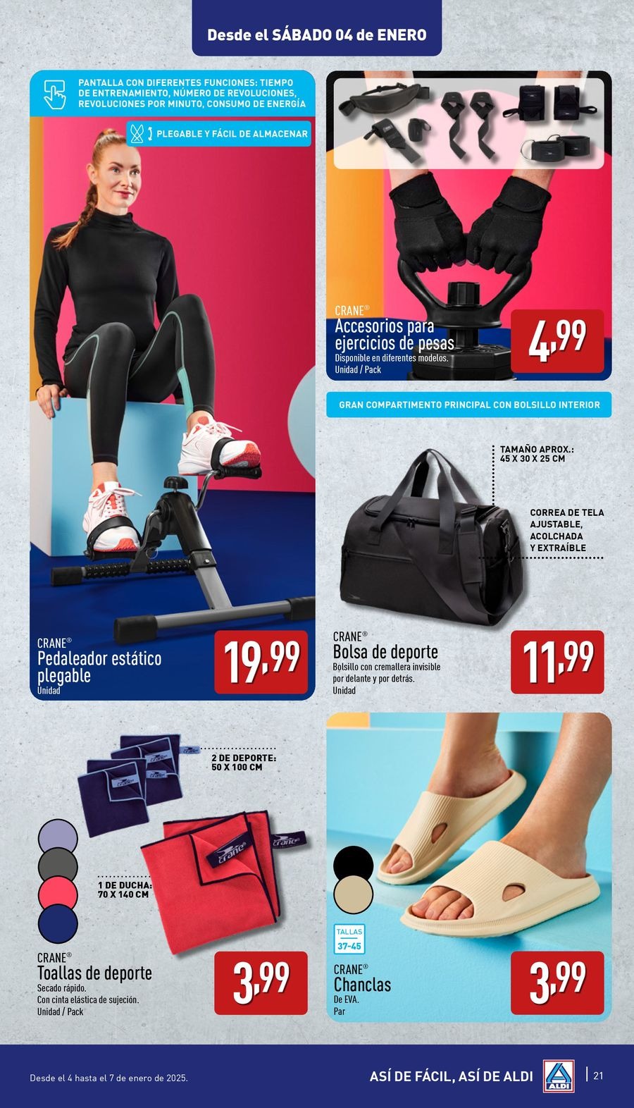 Ofertas de ALDI España de 2 a 7 enero 2025 XXL AHORRA A LO GRANDE