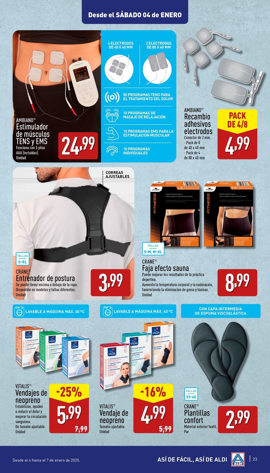 Ofertas de ALDI España de 2 a 7 enero 2025 XXL AHORRA A LO GRANDE