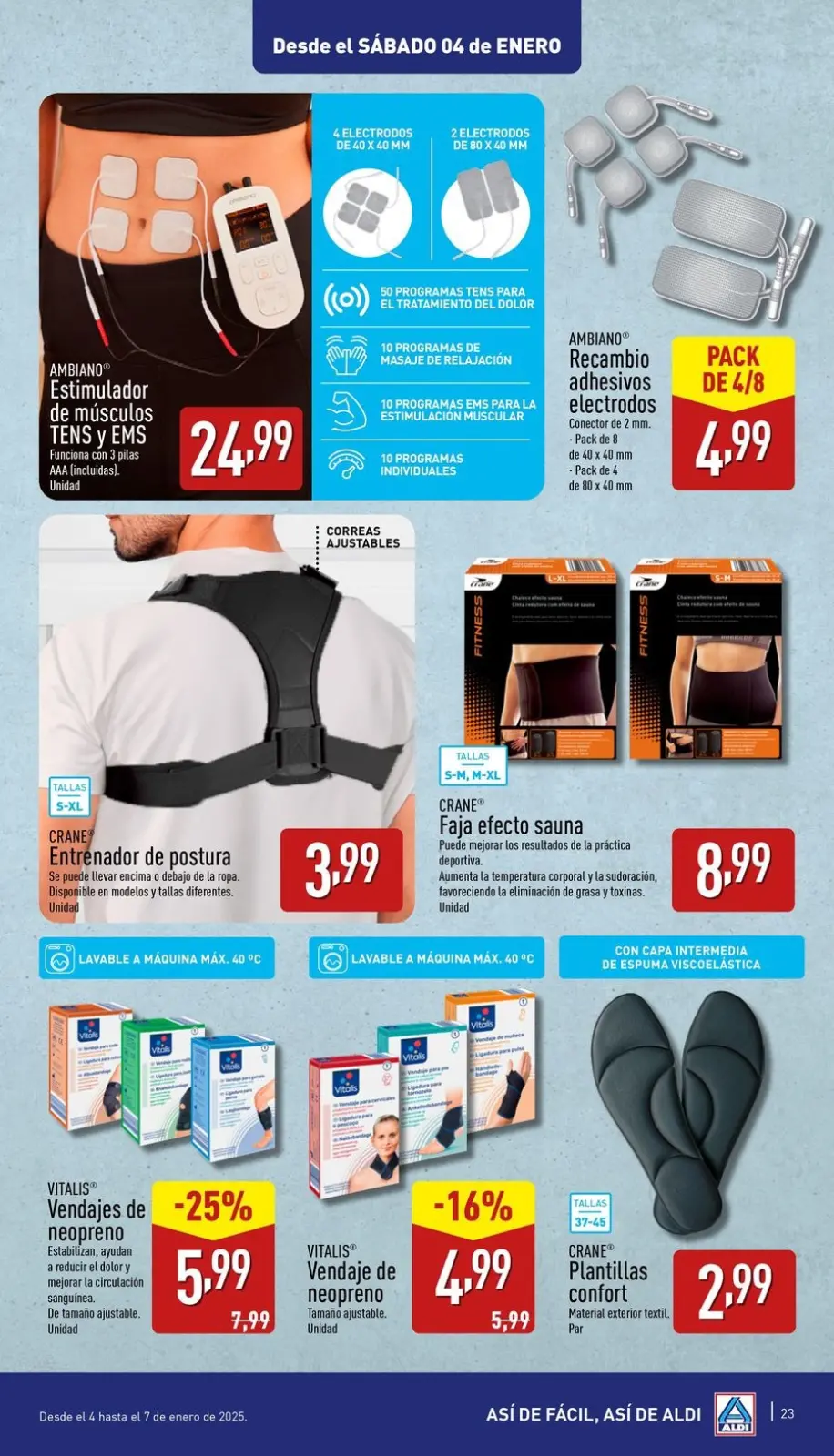 صفحة 23 ضمن توفير كبير جدا في ألدي إسبانيا