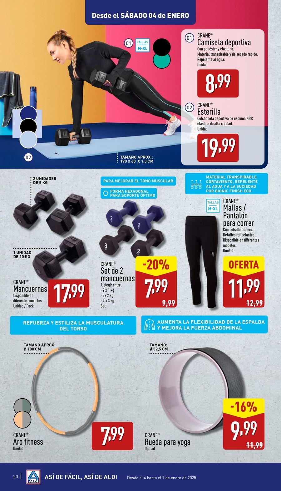 Ofertas de ALDI España de 2 a 7 enero 2025 XXL AHORRA A LO GRANDE