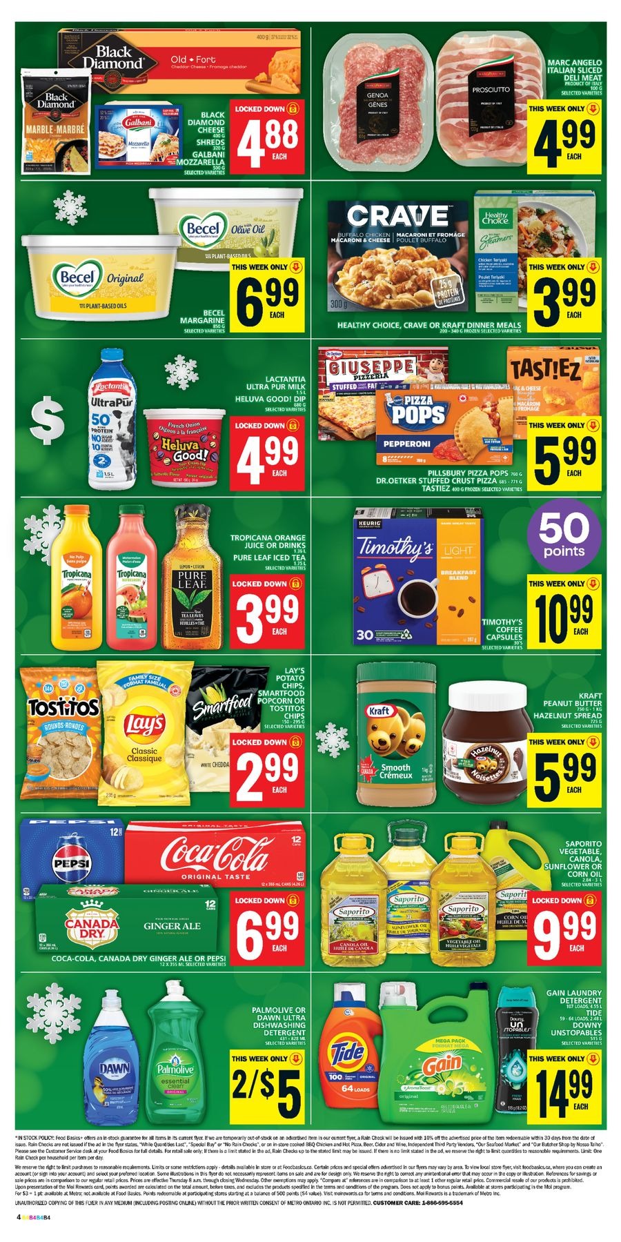 Offres Food Basics Canada de 26 décembre à 1 janvier 2025 Vente du Nouvel An
