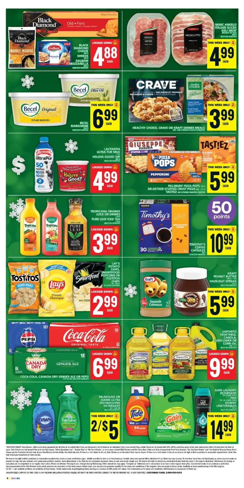 Page 2 in New Year's Sale at Food Basics Canada