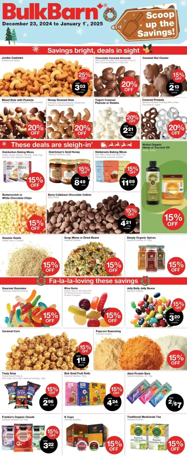 Bulk Barn Canada Offers from 25 December to 8 January 2025 Weekly offers - Page 1