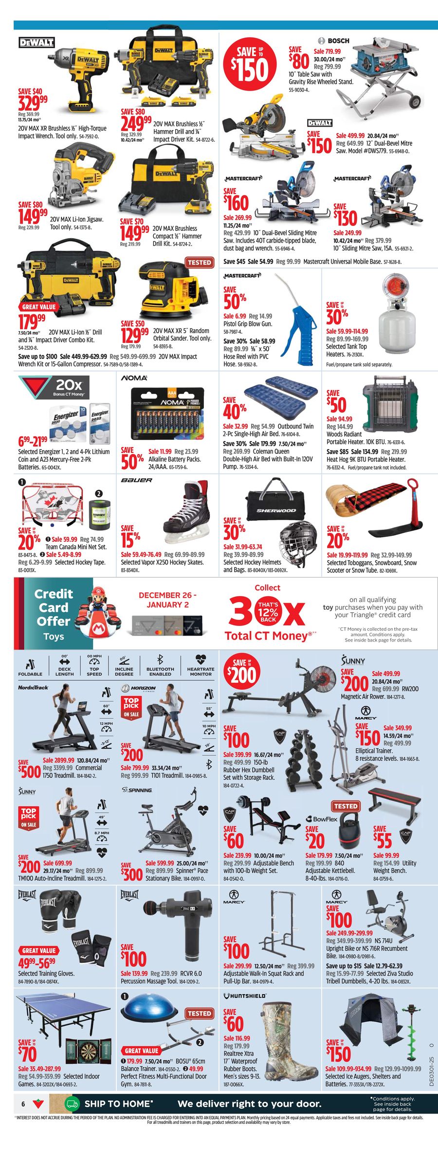 Offres Canadian Tire Canada de 26 décembre à 1 janvier 2025 Offres fantastiques