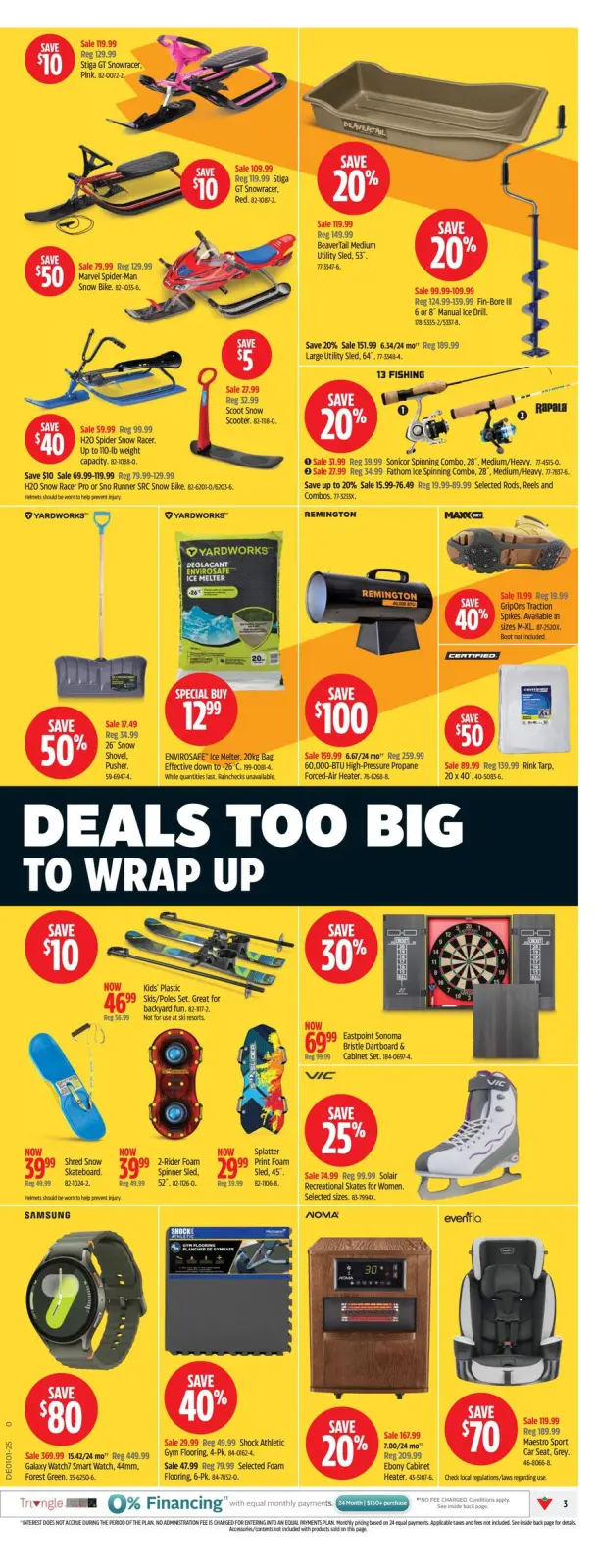 Page 3 in Great offers at Canadian Tire Canada