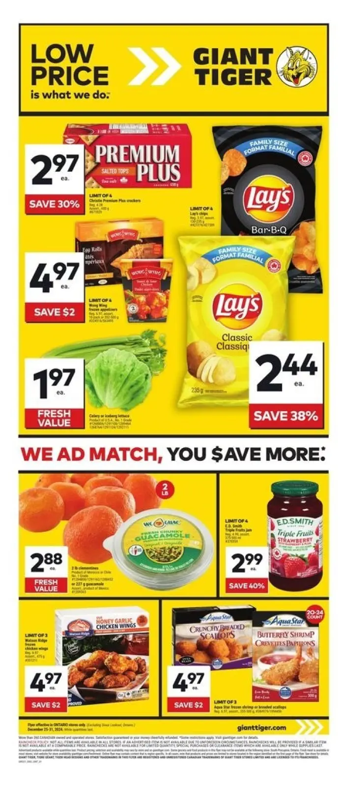 Page 1 in Low Price at Giant Tiger Canada